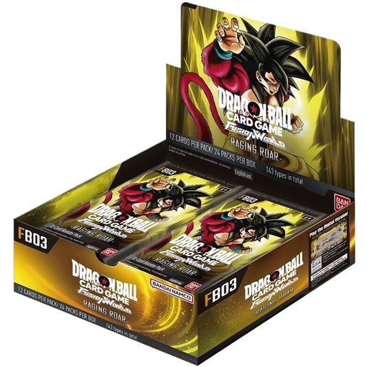 Dragon Ball Super Fusion World FB03 - Raging Roar Booster Display (englisch)