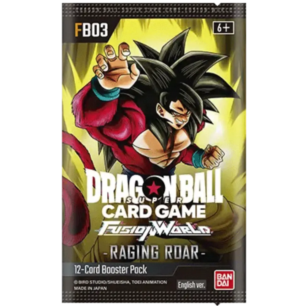 Dragon Ball Super Fusion World FB03 - Raging Roar Booster Pack (englisch)