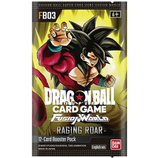 Dragon Ball Super Fusion World FB03 - Raging Roar Booster Pack (englisch)