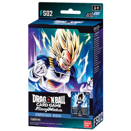 Dragon Ball Super Fusion World FS02 - Starter Deck - Vegeta (englisch)