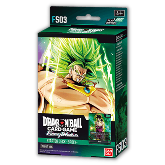 Dragon Ball Super Fusion World FS03 - Starter Deck - Broly (englisch)