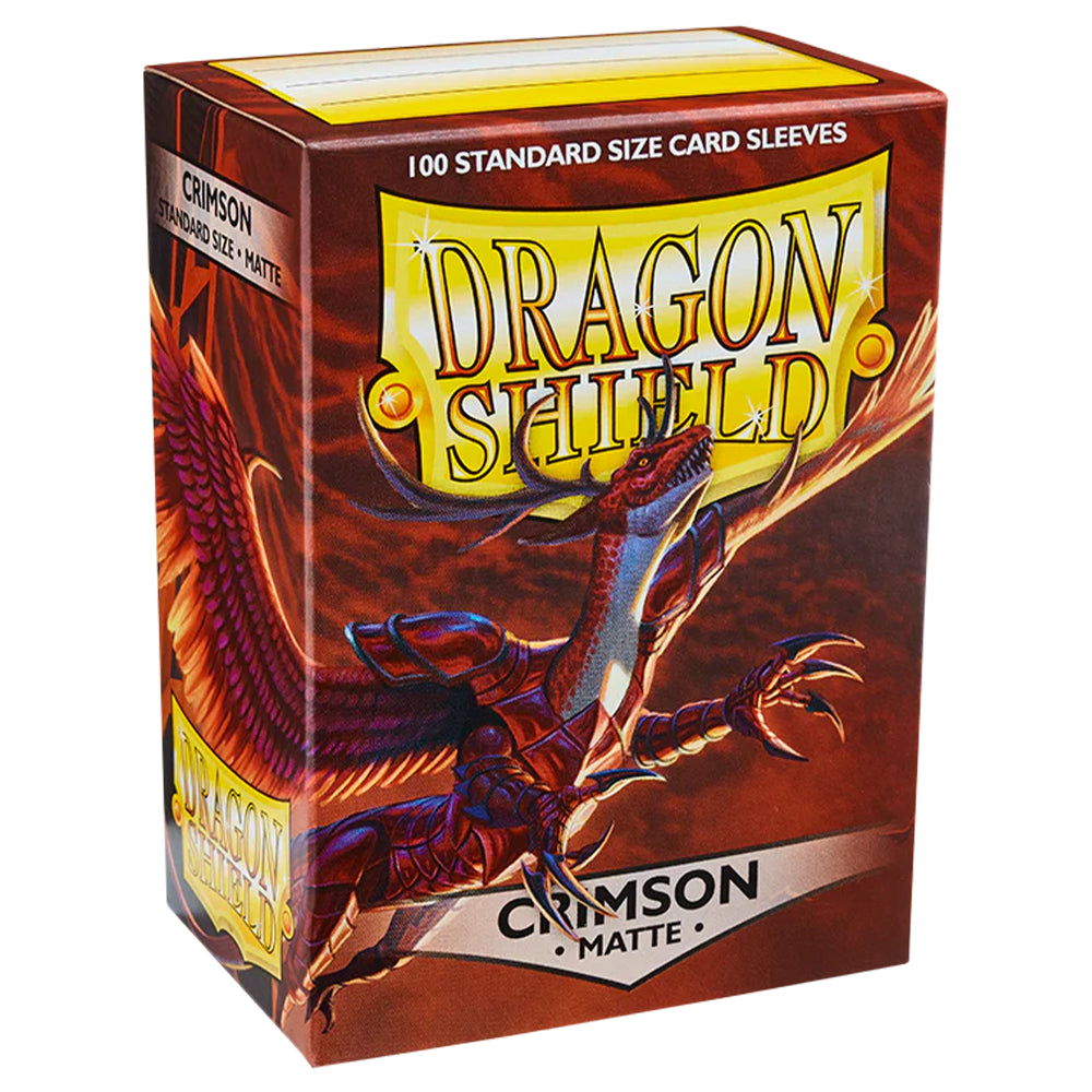 [Nur Abholung möglich] Dragon Shield Kartenhüllen Standardgröße (100) Crimson