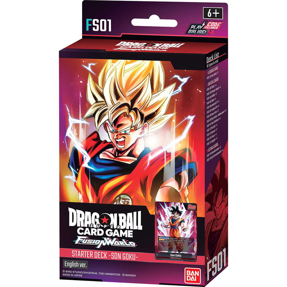 [Nur Abholung möglich] Dragon Ball Super Fusion World FS01 - Starter Deck - Son Goku (englisch)