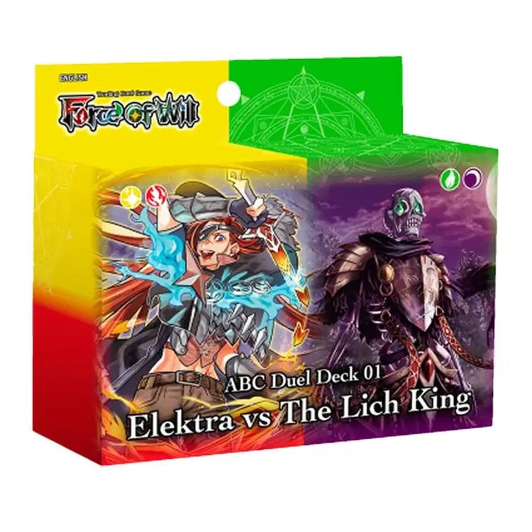 Force of Will - ABC Duel Deck 01 - Elektra vs The Lich King (Englisch)