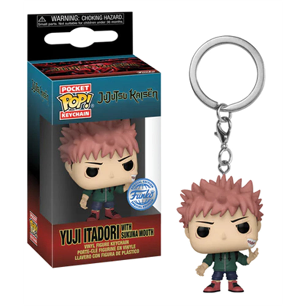 [Nur Abholung] Funko POP! Keychain - Jujutsu Kaisen - Itadori (Sukuna mouth)