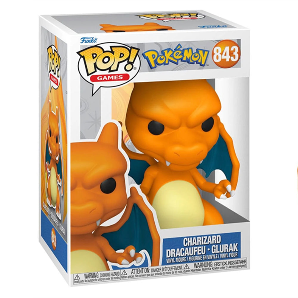 [Nur Abholung möglich] Glurak Funko POP! 843 Pokemon 9cm