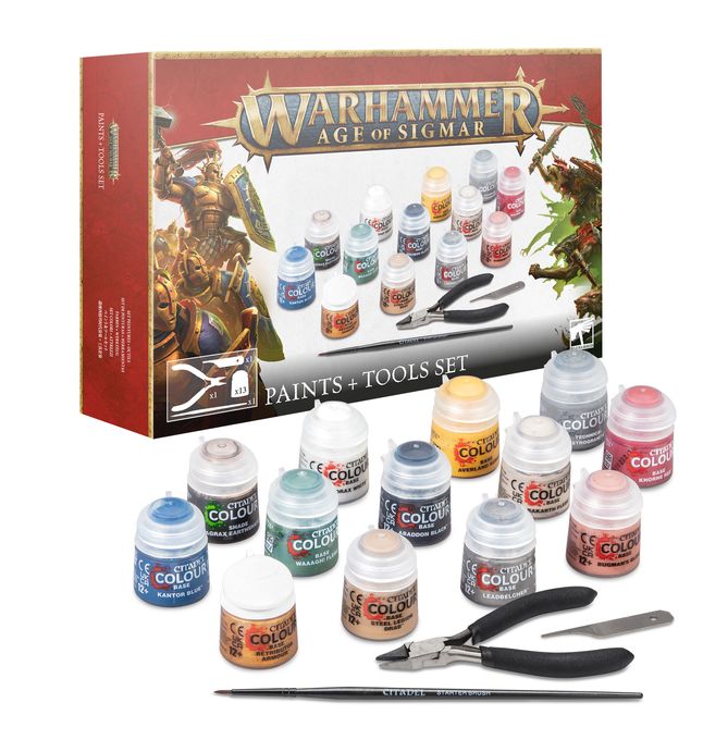 Age of sigmar Paints+Tools Set