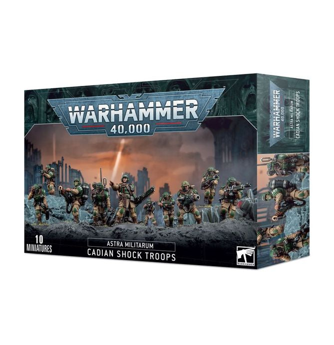 Cadian Shock Troops Astra Militarum