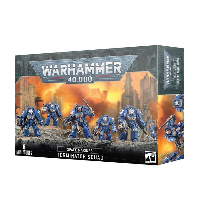 WARHAMMER 40k Space Marines Terminator Squad