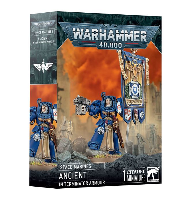 Ancient in Terminator Armour Space Marines