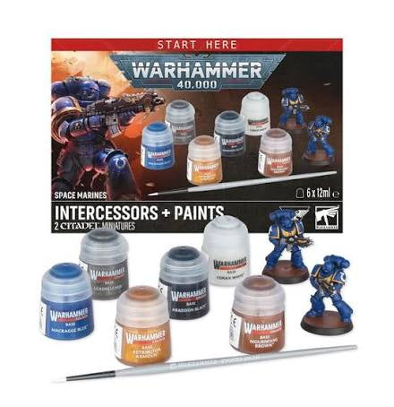 Warhammer40k Intercessors+Paints