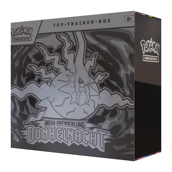 Pokémon Mega Entwicklung Dunkelnacht Top Trainer box