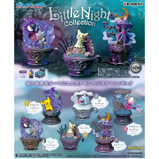 Pokémon Mini Figur Little Night Collection Rement Blindbox