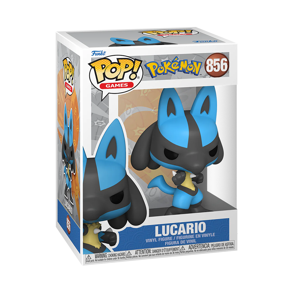 Lucario  Funko Pop 856 Pokemon Animation 9 cm