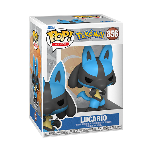 Lucario  Funko Pop 856 Pokemon Animation 9 cm