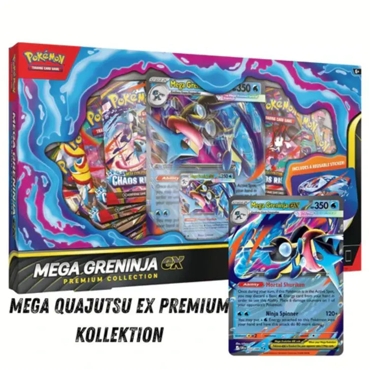 Pokémon Mega-Quajutsu ex Premium-Kollektion (Deutsch)