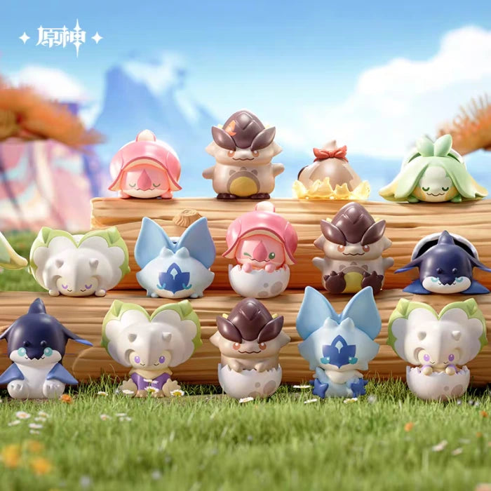 Sakami Genshin Impact Natlan Baby Dinosaurier Serie Mini Blind Box 5 cm