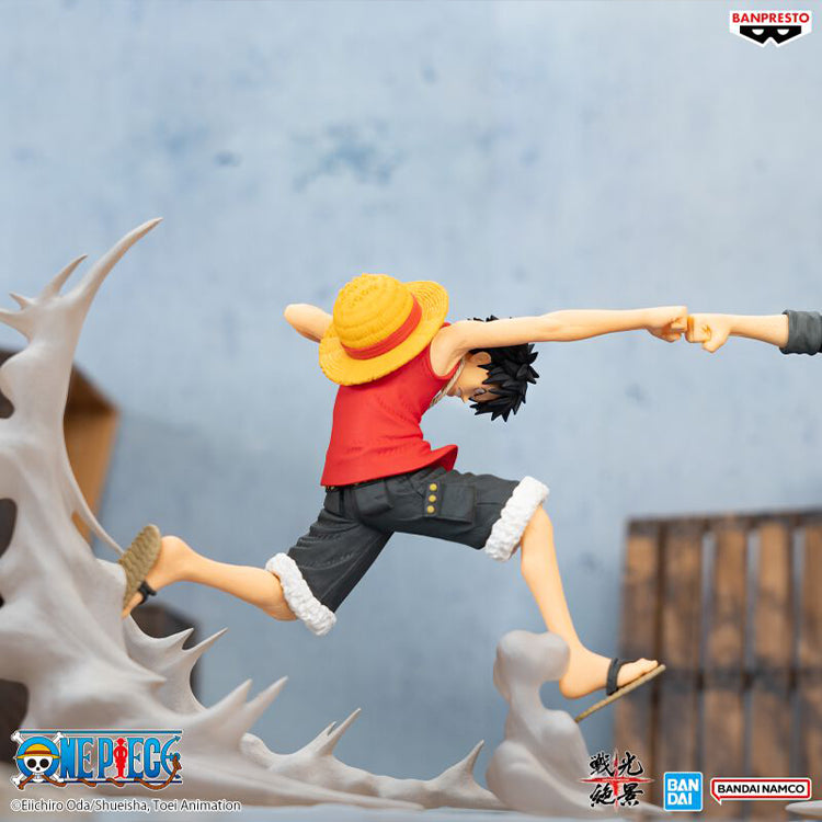 Monkey D Luffy - Senkouzekkei - Banpresto 8cm