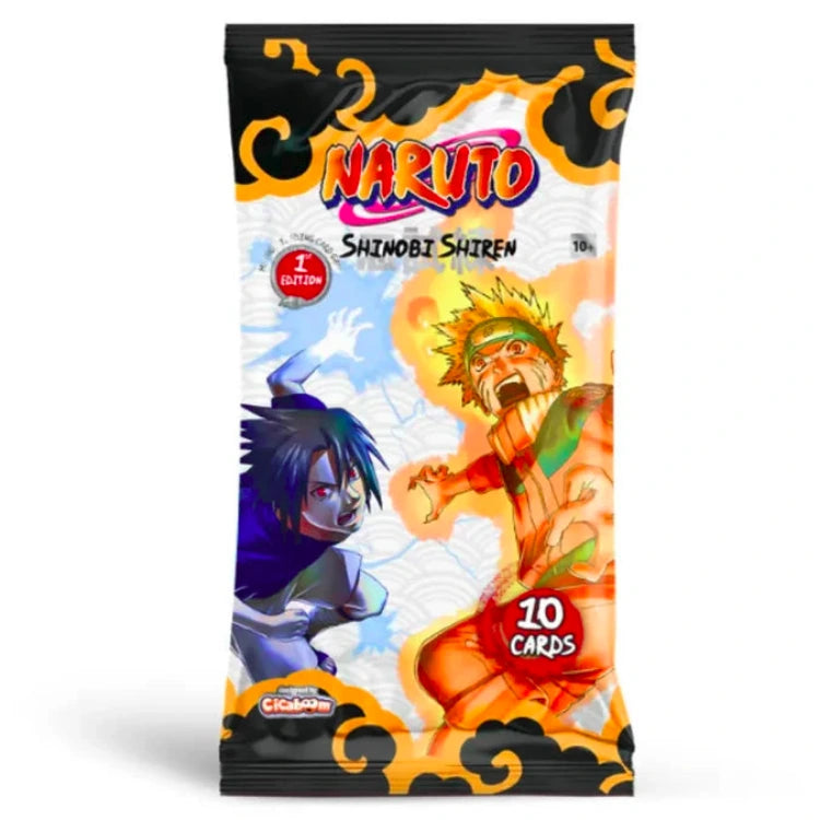 Naruto Ninja Card Game - Set 2: Shinobi Shiren Booster Pack - 1st Editon (englisch)