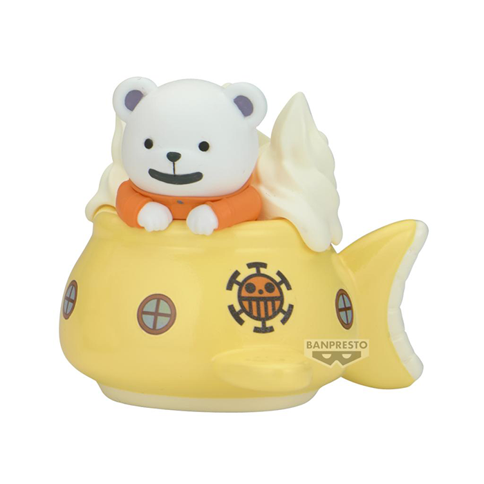 One Piece - Bepo Polar Tang Paldoce Figur 6cm Banpresto