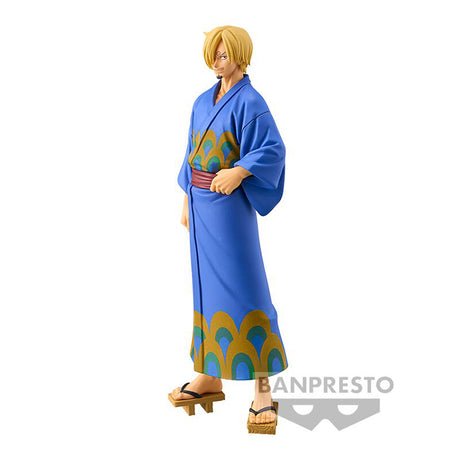 One Piece - Sanji Vinsmoke - Wanokuni (Yukata Version) - DXF -The Grandline Series  Figur Banpresto 17cm