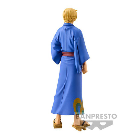 One Piece - Sanji Vinsmoke - Wanokuni (Yukata Version) - DXF -The Grandline Series  Figur Banpresto 17cm 2