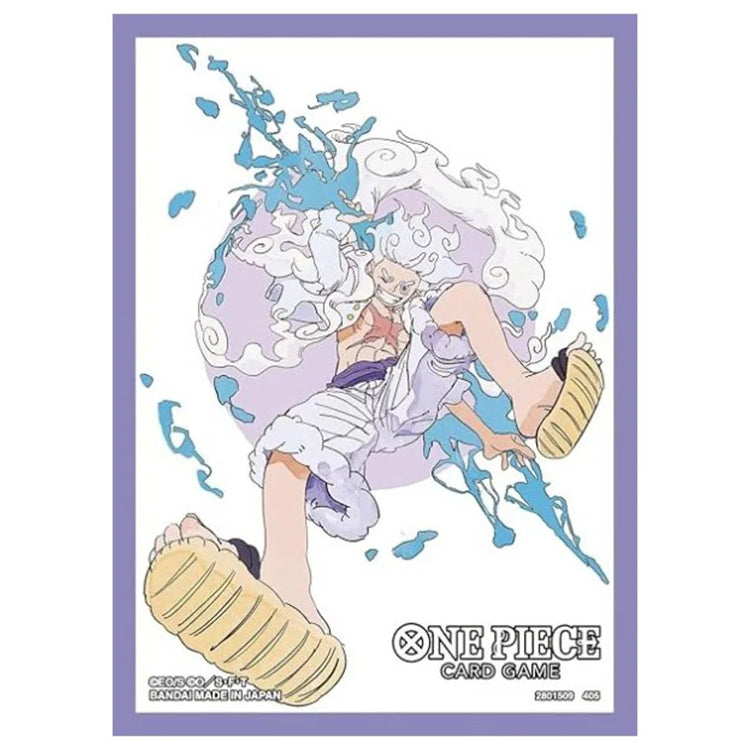 One Piece Card Game Official Sleeves 14 - 70 Card Sleeves Monkey D. Luffy