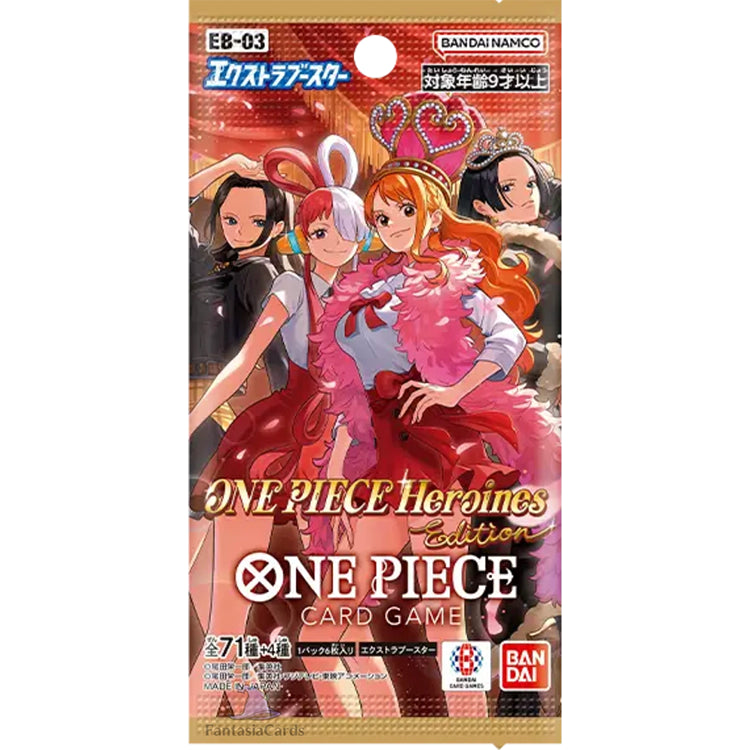 One Piece EB03 Heroines Edition - Booster Pack (japanisch)