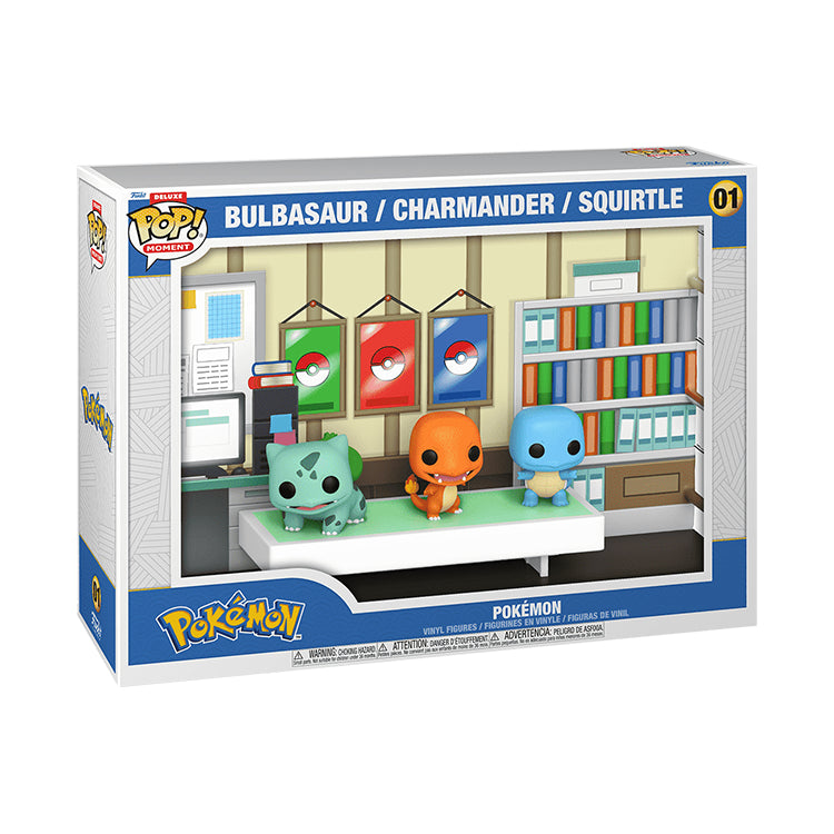 POP Moments DLX Pokémon Starters (1996) Moment Deluxe - Pokémon