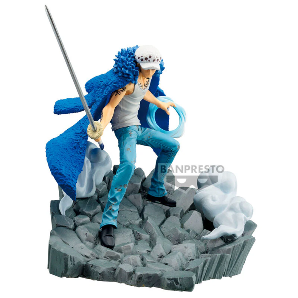 One Piece - Trafalgar D. Water Law - Senkozekkei Figur Banpresto 11cm