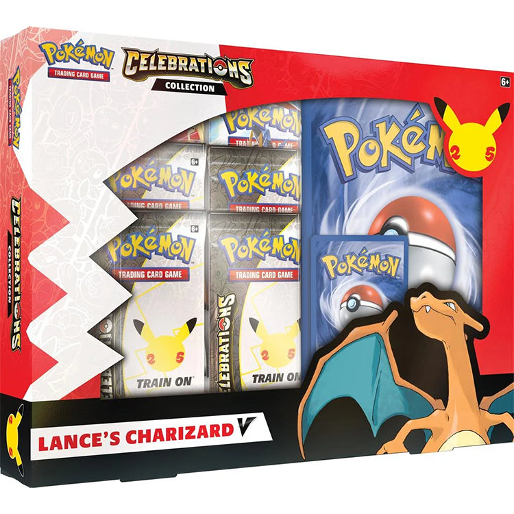 [X-MAS-Sale] Pokemon Celebrations - Lance Charizard V Box (englisch)