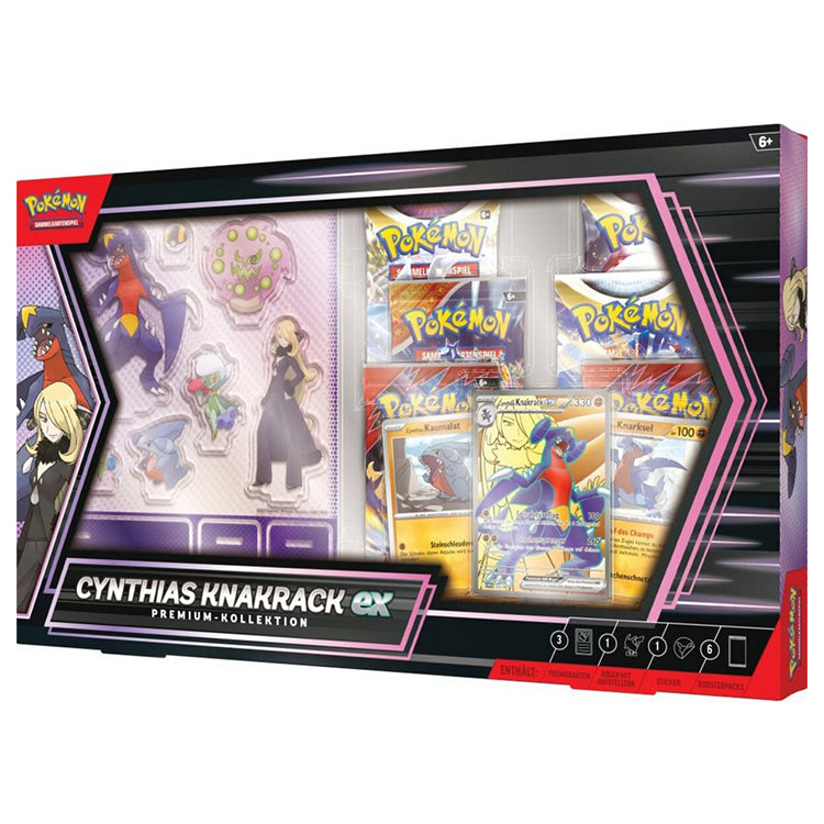 [Nur Abholung möglich] Pokemon Cynthias Knakrack EX Premium-Kollektion (deutsch)