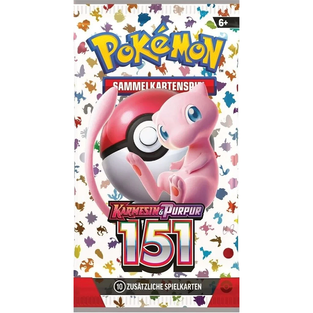 Pokémon Scarlet & Violet- Pokémon 151 - Booster Pack (englisch)