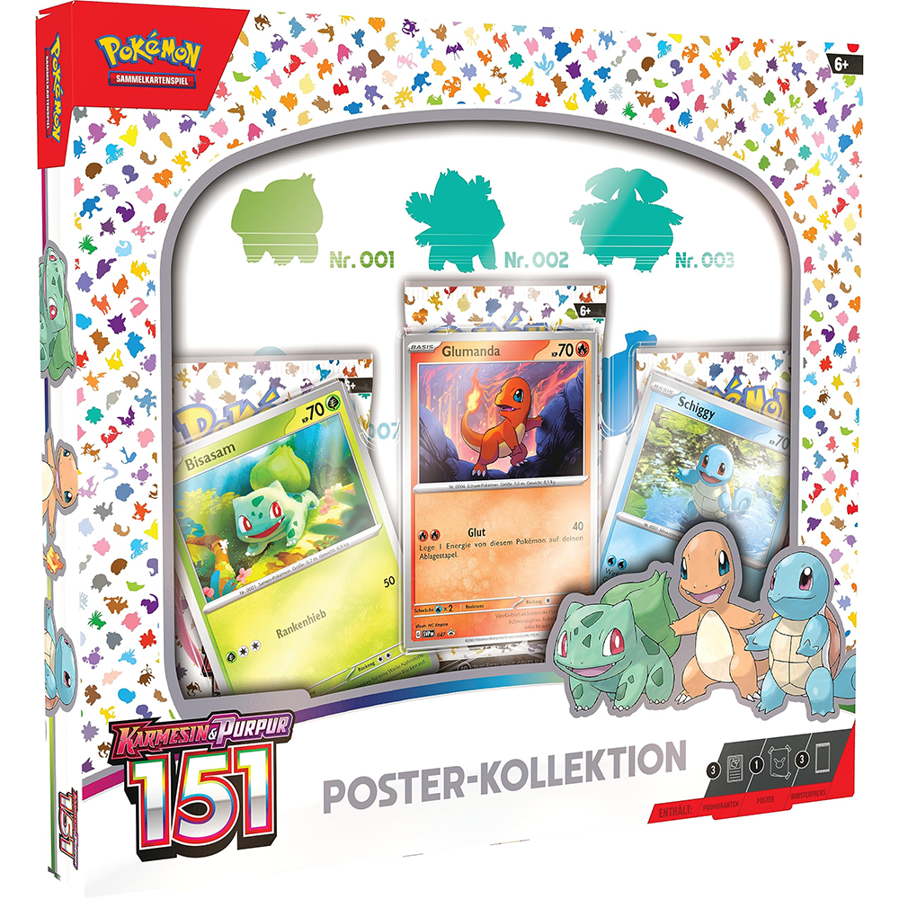 Pokémon Karmesin & Purpur - Pokémon 151 - Poster Kollektion (deutsch)