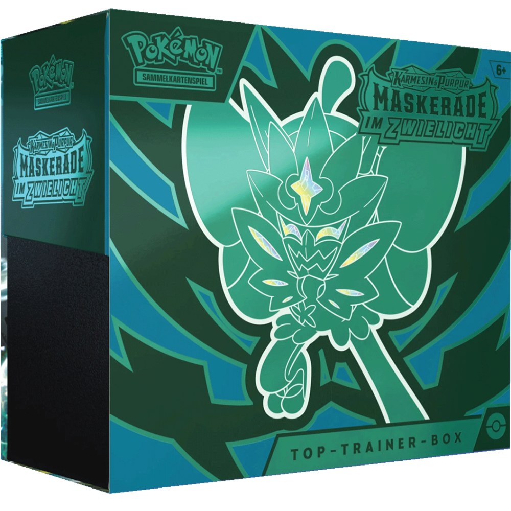 Pokémon Karmesin & Purpur Maskerade im Zwielicht Top Trainer Box (deutsch)