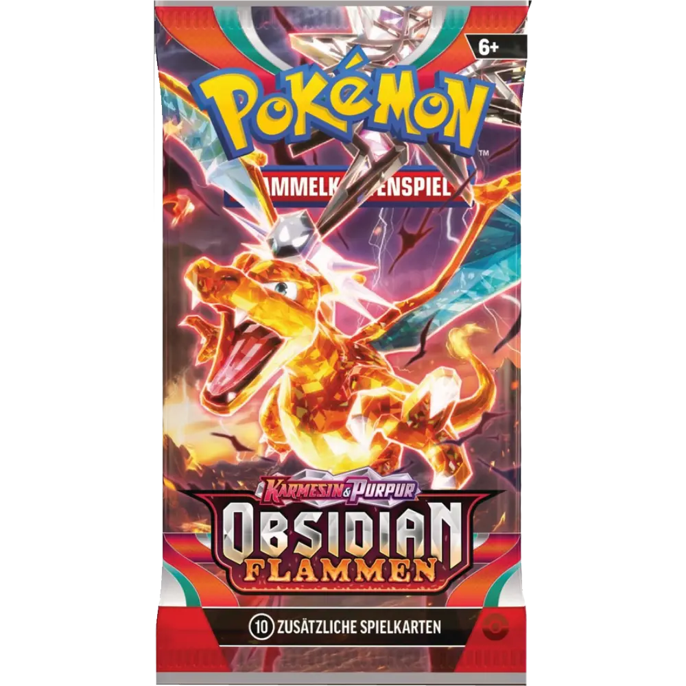 Pokémon Karmesin & Purpur Obsidian Flammen Booster Pack (deutsch)