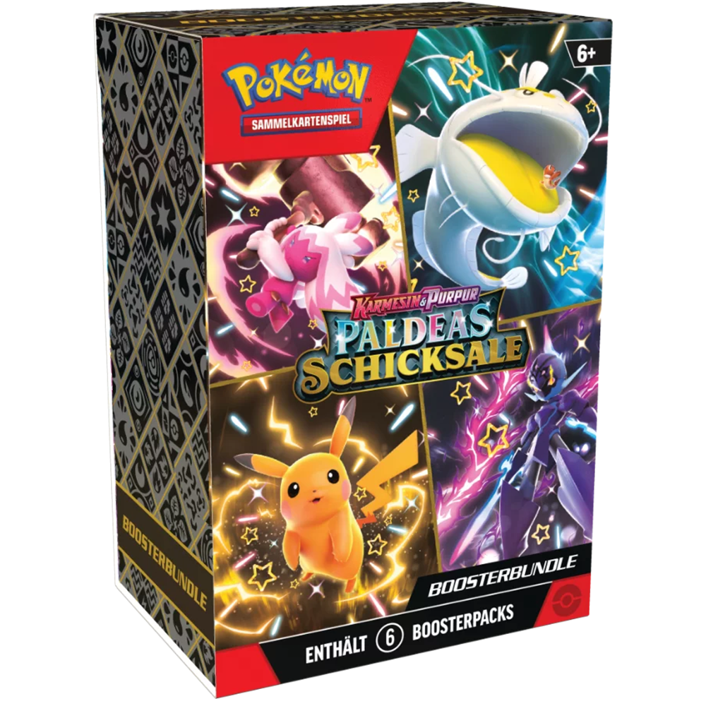 Pokémon Karmesin & Purpur Paldeas Schicksale Boosterbundle (deutsch)