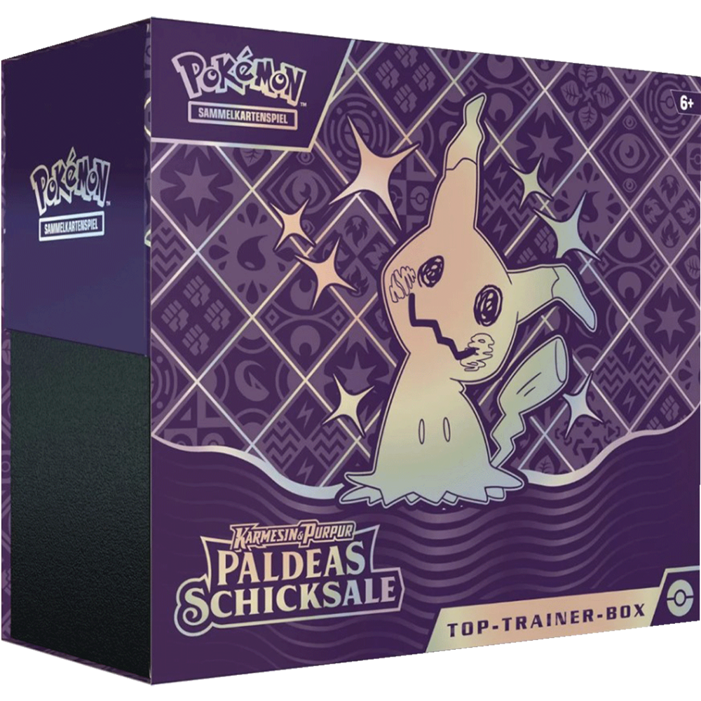 Pokémon Karmesin & Purpur Paldeas Schicksale Top Trainer Box (deutsch)