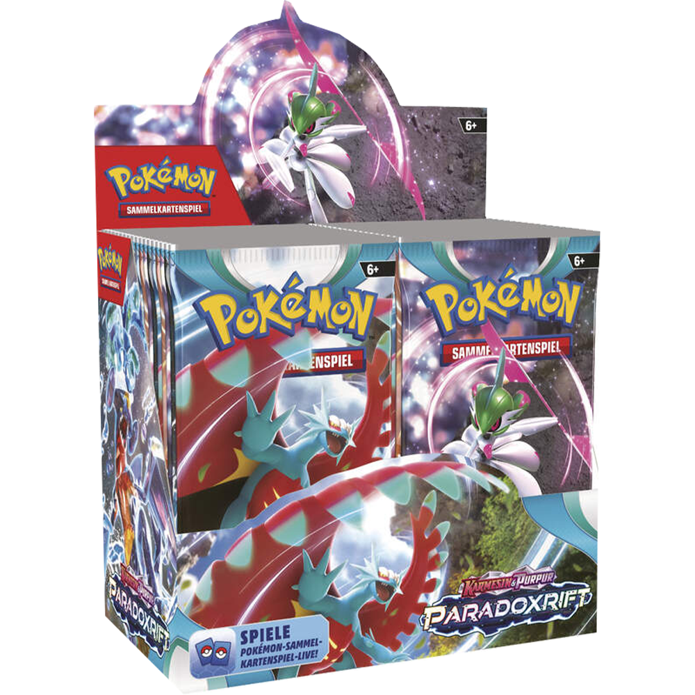Pokémon Karmesin & Purpur Paradoxrift Booster Display (deutsch)