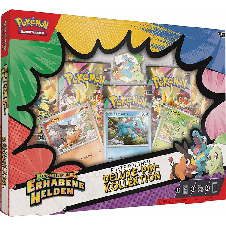 Pokémon Mega Entwicklungen Erhabene Helden Deluxe Pin Kollektion (deutsch)