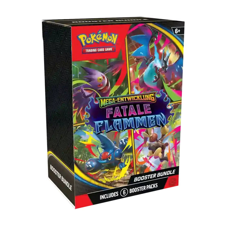 Pokémon Mega Entwicklungen Fatale Flammen Booster Bundle (deutsch)
