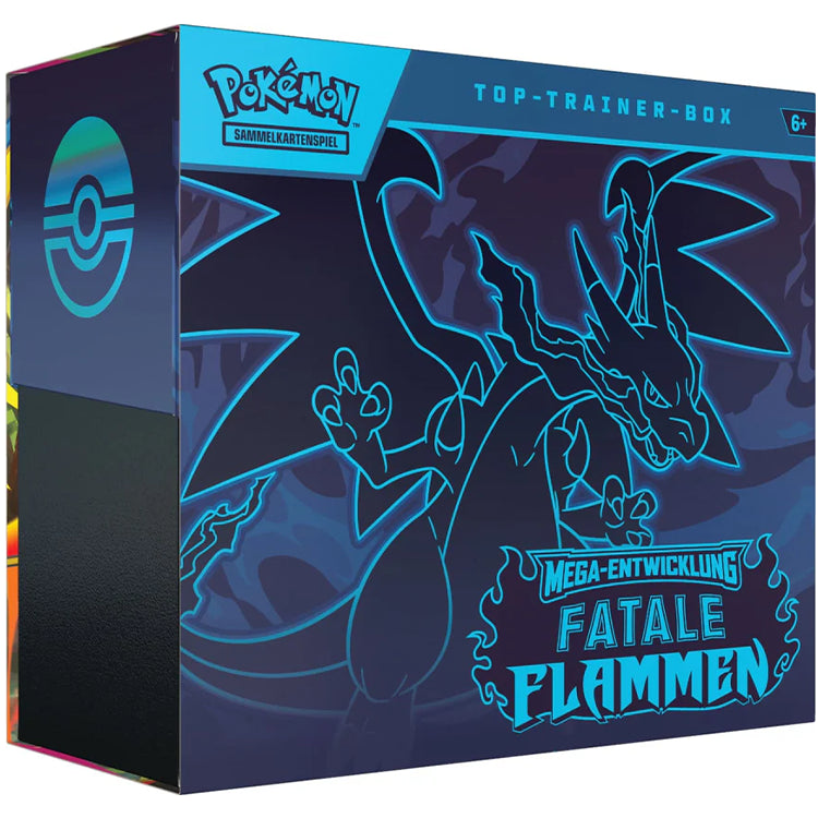 Pokémon Mega Entwicklungen Fatale Flammen Top Trainer Box (deutsch)