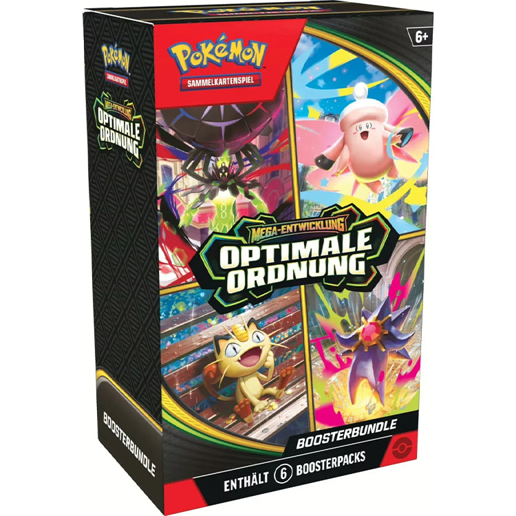 Pokémon Mega Entwicklung Optimale Ordnung Booster Bundle (deutsch)