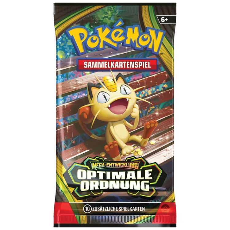[PREORDER] Pokémon Mega Entwicklungen Optimale Ordnung Booster Pack (deutsch) [LIEFERBAR AB 27.03.2026]