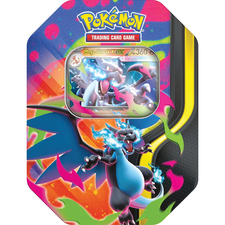 Pokémon Mega Glurak X EX Tin 126 (deutsch)