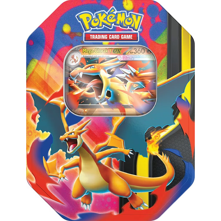 Pokémon Mega Glurak Y EX Tin 127 (deutsch)