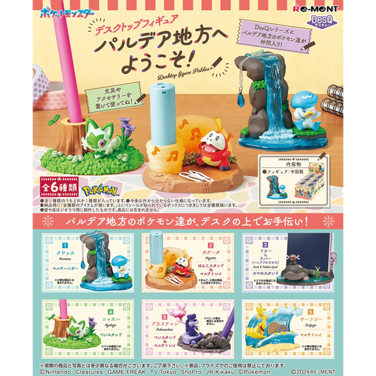 [Nur Abholung möglich] Pokémon Mini Figur – DesQ To the World of Paldea – Rement Blindbox