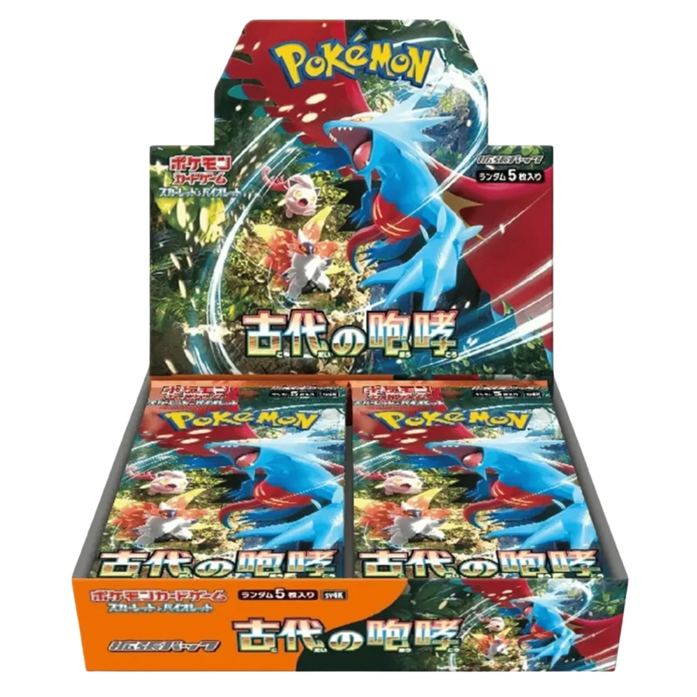 Pokémon SV4K Ancient Roar Booster Pack Display (japanisch)