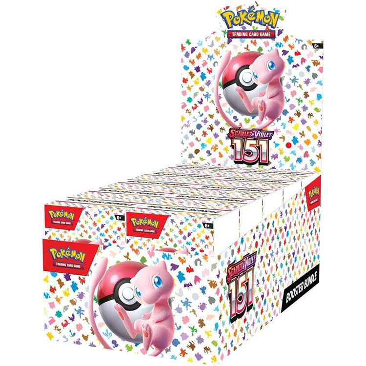 Pokémon Scarlet & Violet- Pokémon 151 - Booster Bundle Display (englisch)