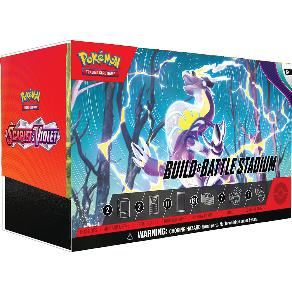 [Nur Abholung] Pokémon Scarlet & Violet Build & Battle Stadium Box (englisch)